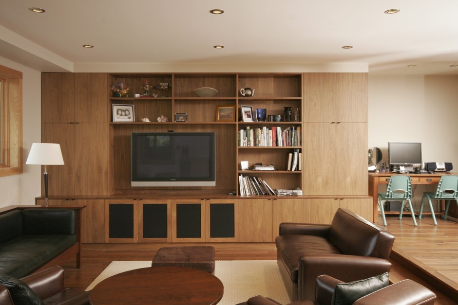 custom living room cabinets