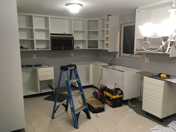 assembly and installation of ikea kitchen cabinets
